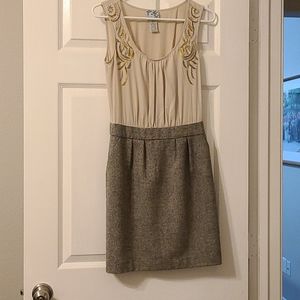 Anthropologie Silk & Tweed Tabitha Dress
